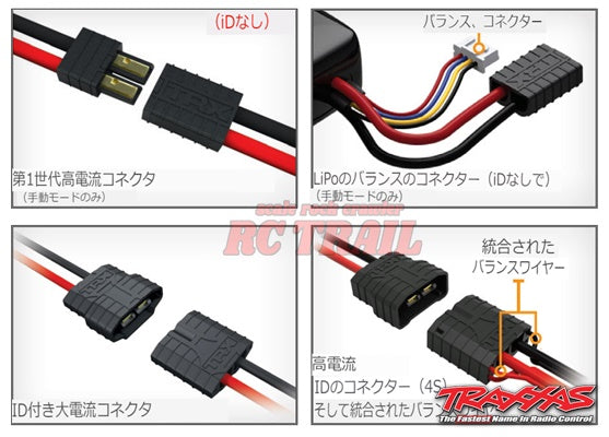 トラクサス EZ-Peak Live Multi-Chemistry バッテリー充電器 2本同時充電 / Auto iD(2S~4S / 26A / 200W)LIPO/NiMHバッテリー対応 #2973 - RCTRAIL