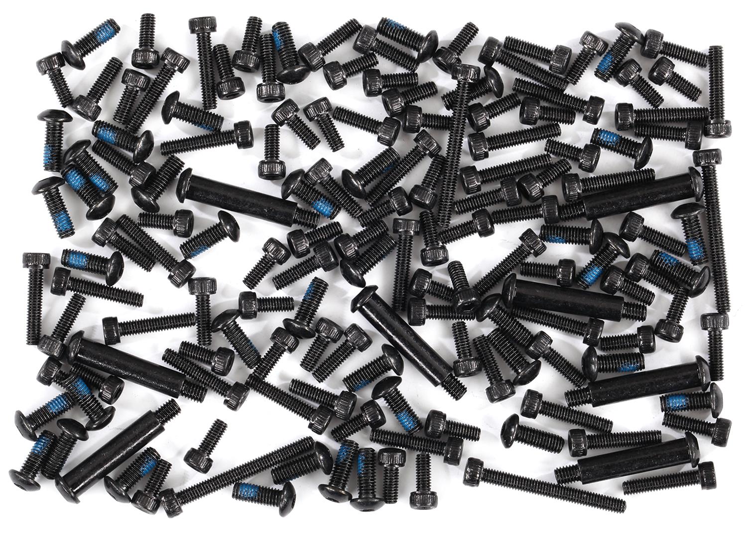 トラクサス TRX4 TRAXX ステンレス鋼ハードウェアキット(ブラック) 8894 - RCTRAIL