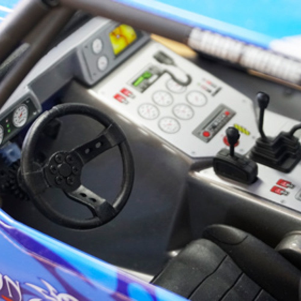 Yeah Racing 1/10 ツーリングドリフト RCカー用 X DarkDragonWing モーションステアリングホイール YA-0539