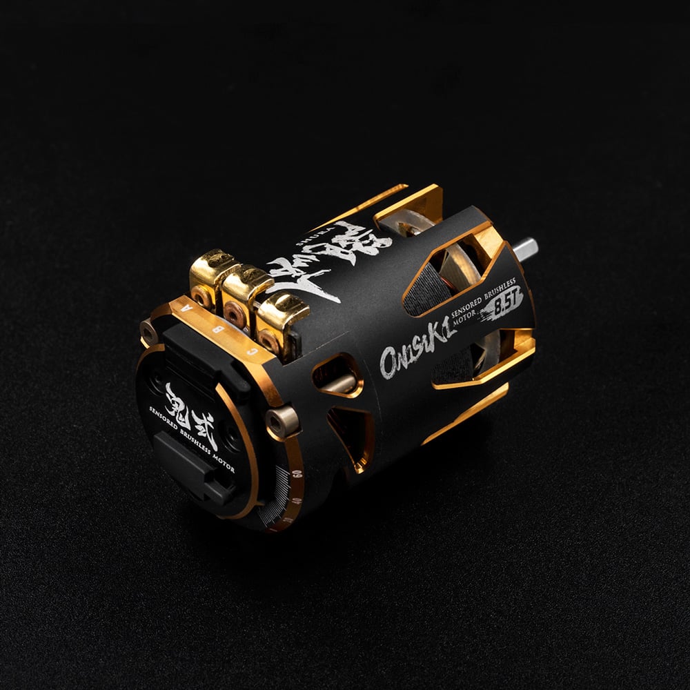 鬼式 ONISIKI SHURA 10.5T 3750KV デュアルセンサーポート 540 ブラシレスセンサーモーター V2　ONI6411