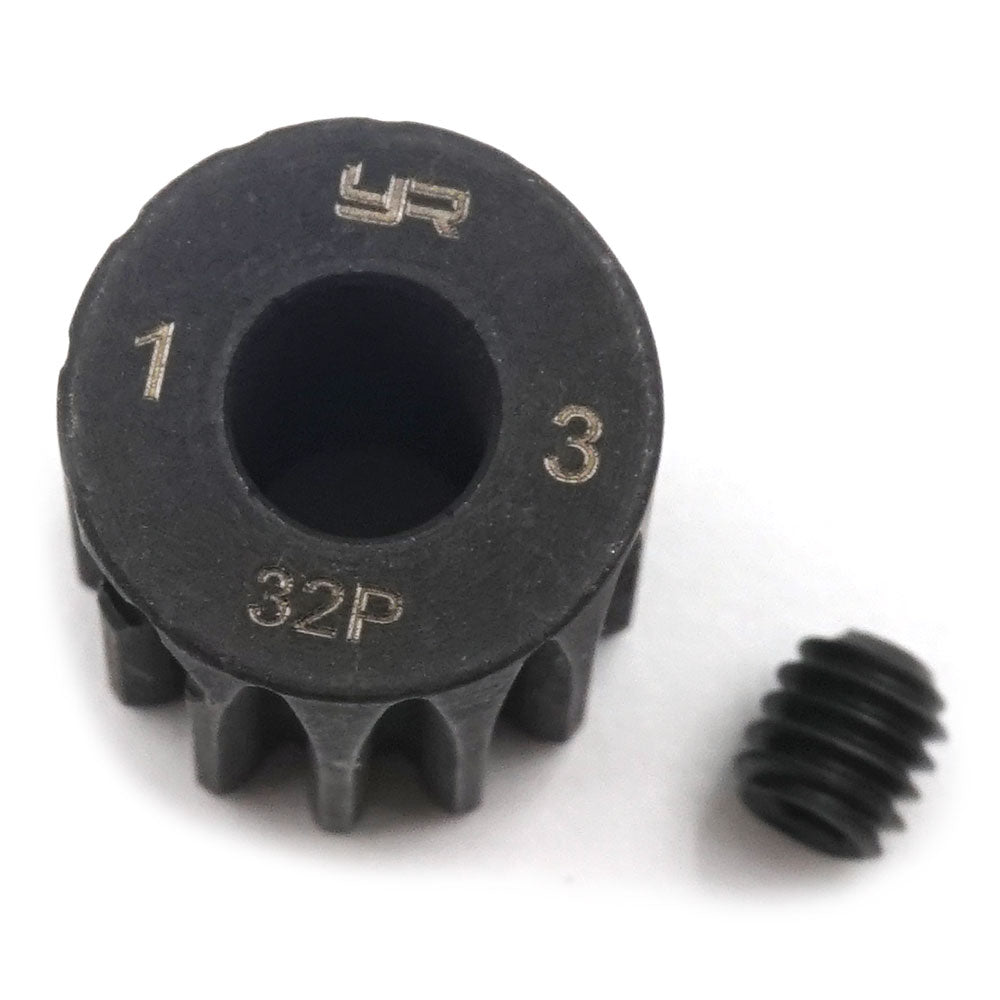 Yeah Racing モーターギアピニオン 32ピッチ 13T HDスチール 5mmボア  MG-32001