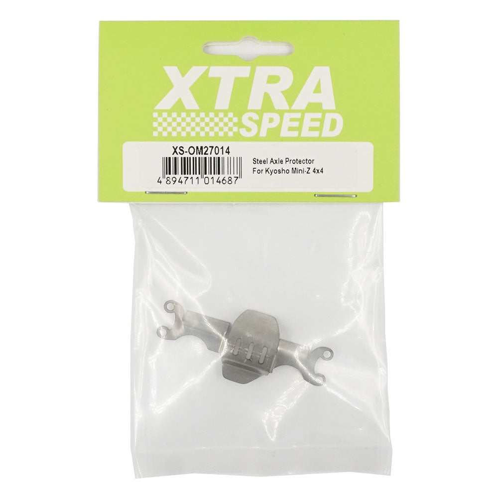 Xtra Speed 京商 MX-01 ミニッツ 4x4用  Steel アクスルプロテクター XS-OM27014