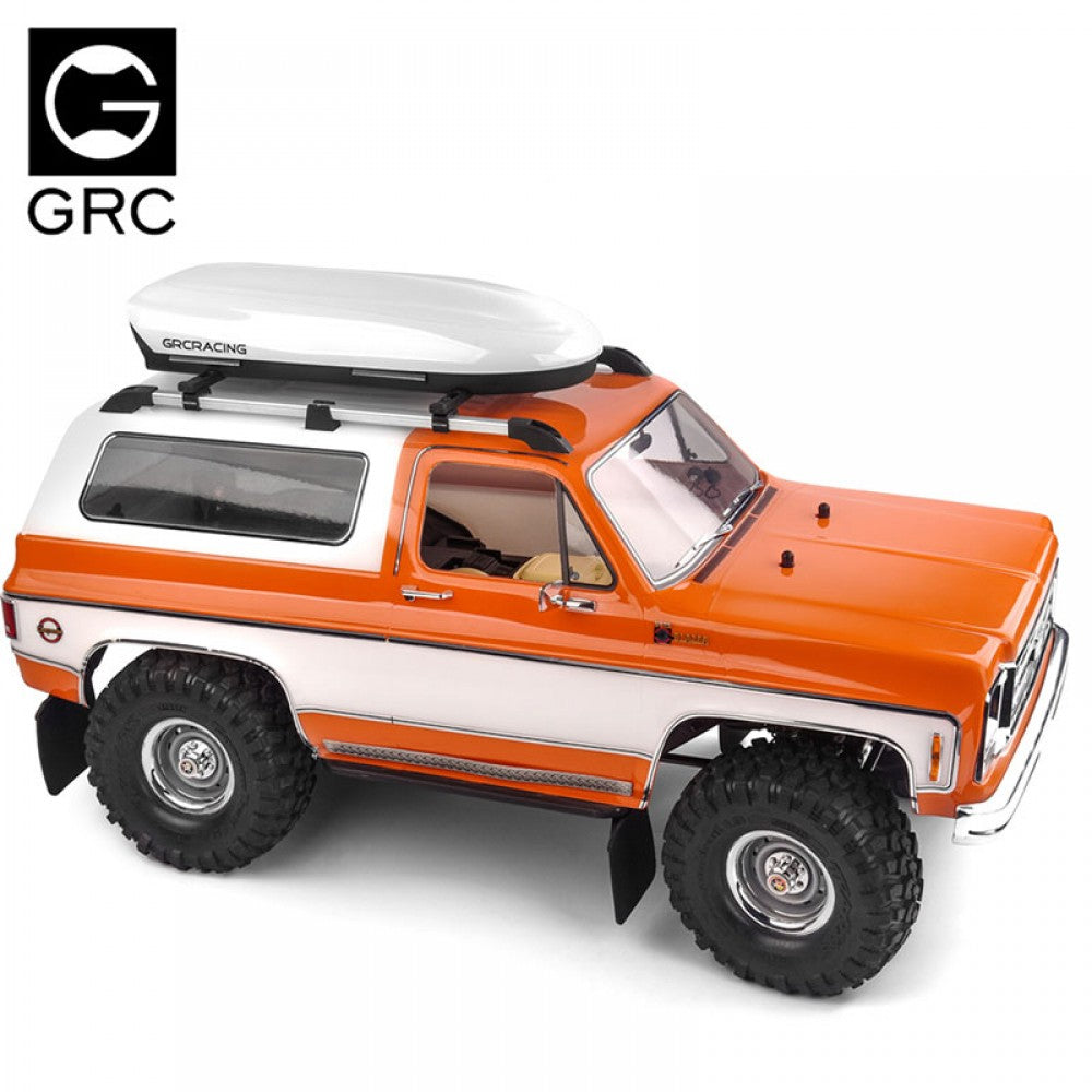 GRC 1/10 RCカー用 ルーフボックスセット  ラック付き G172各色