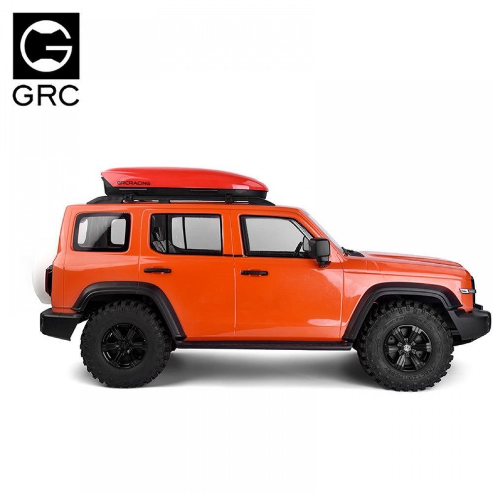 GRC 1/10 RCカー用 ルーフボックスセット  ラック付き G172各色