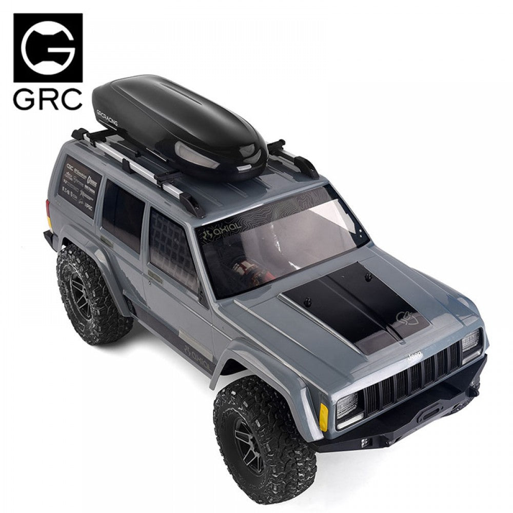 GRC 1/10 RCカー用 ルーフボックスセット  ラック付き G172各色