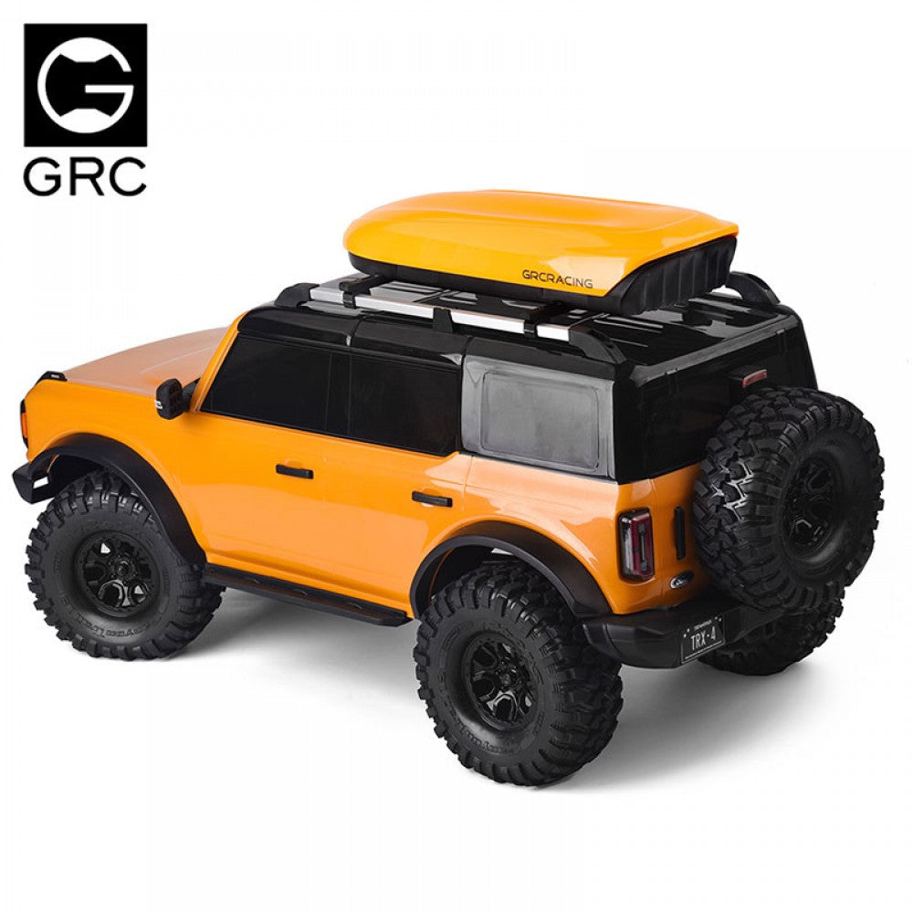 GRC 1/10 RCカー用 ルーフボックスセット  ラック付き G172各色
