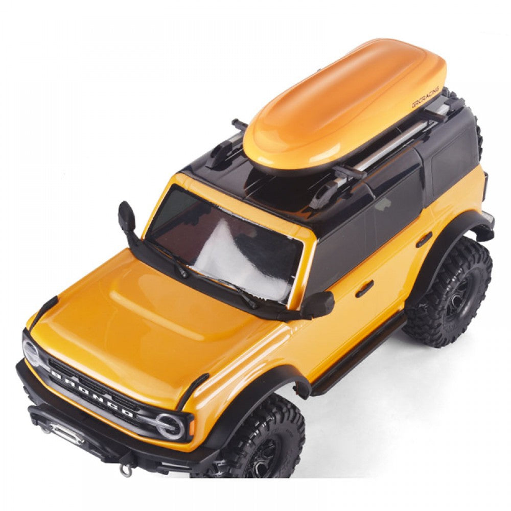 GRC 1/10 RCカー用 ルーフボックスセット  ラック付き G172各色