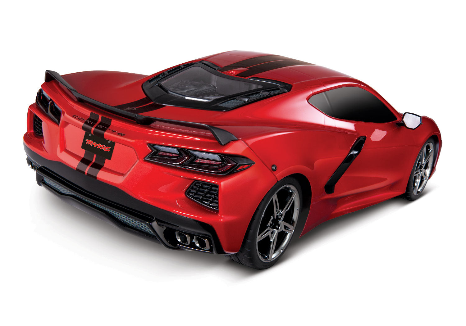 トラクサス　コルベット　スティングレイ　C8 RTR トラクサス 1/10 シボレー CORVTTE レッド RTR 塗装済み完成品