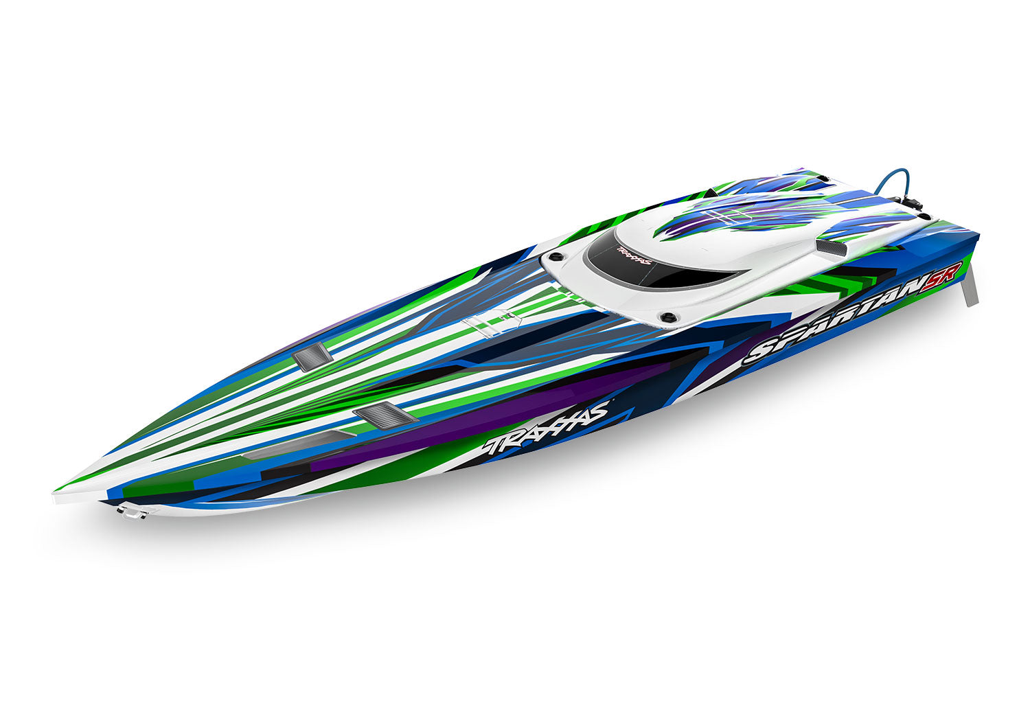 トラクサス スパルタンSR "高性能RTRレースボート、ブラシレス、TQ 2.4GHzプロポ、自動復元機能付き　103076-4　各色
