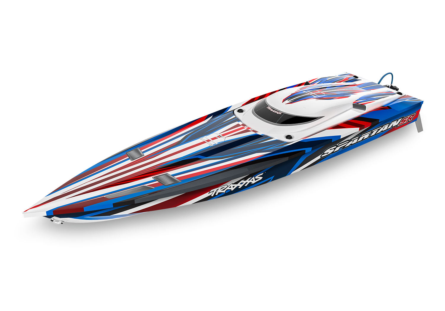 トラクサス スパルタンSR "高性能RTRレースボート、ブラシレス、TQ 2.4GHzプロポ、自動復元機能付き　103076-4　各色