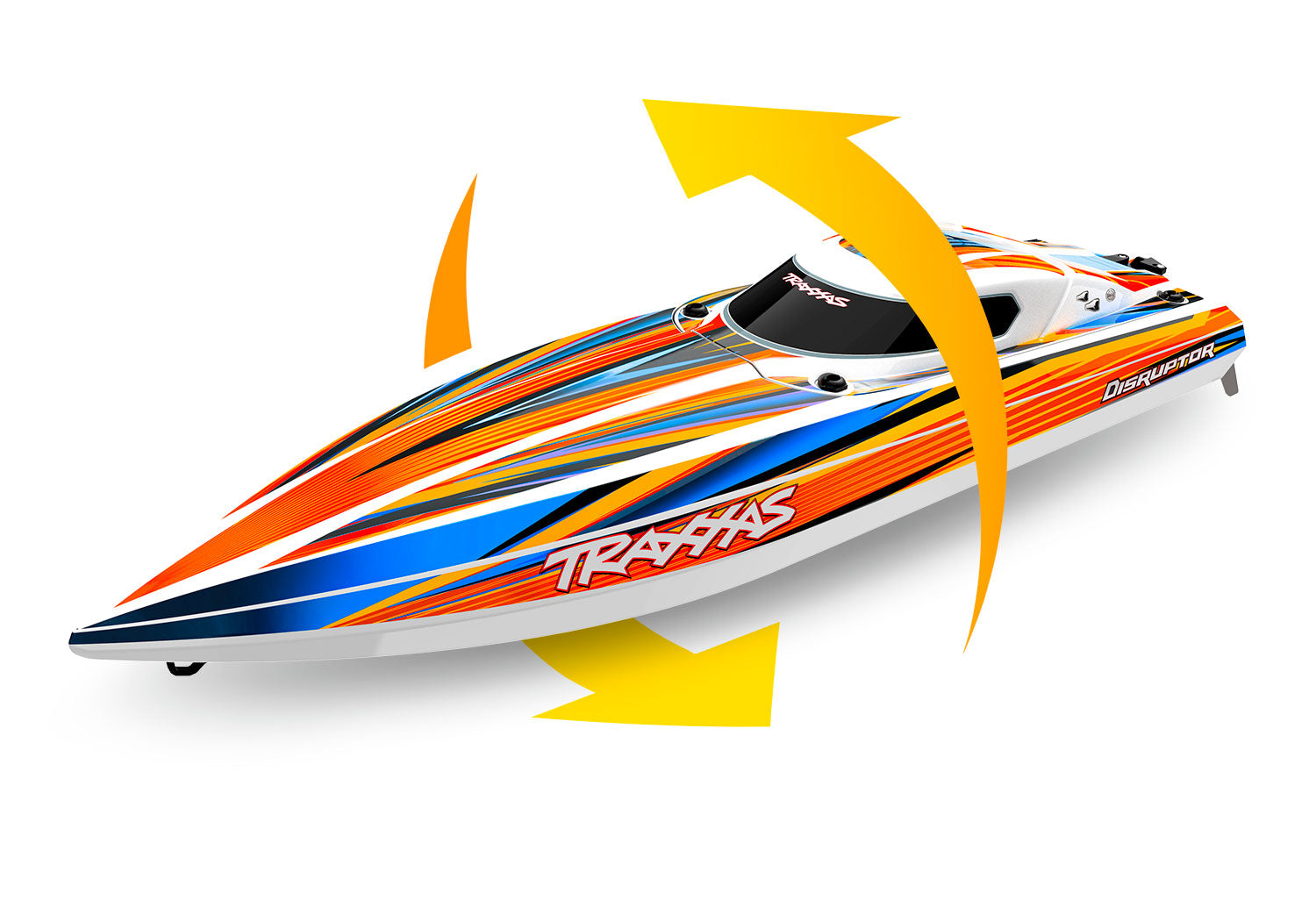 トラクサス　ディスラプターVXL-4　ボート　塗装済み完成品 Disruptor VXL-4s　106064-4