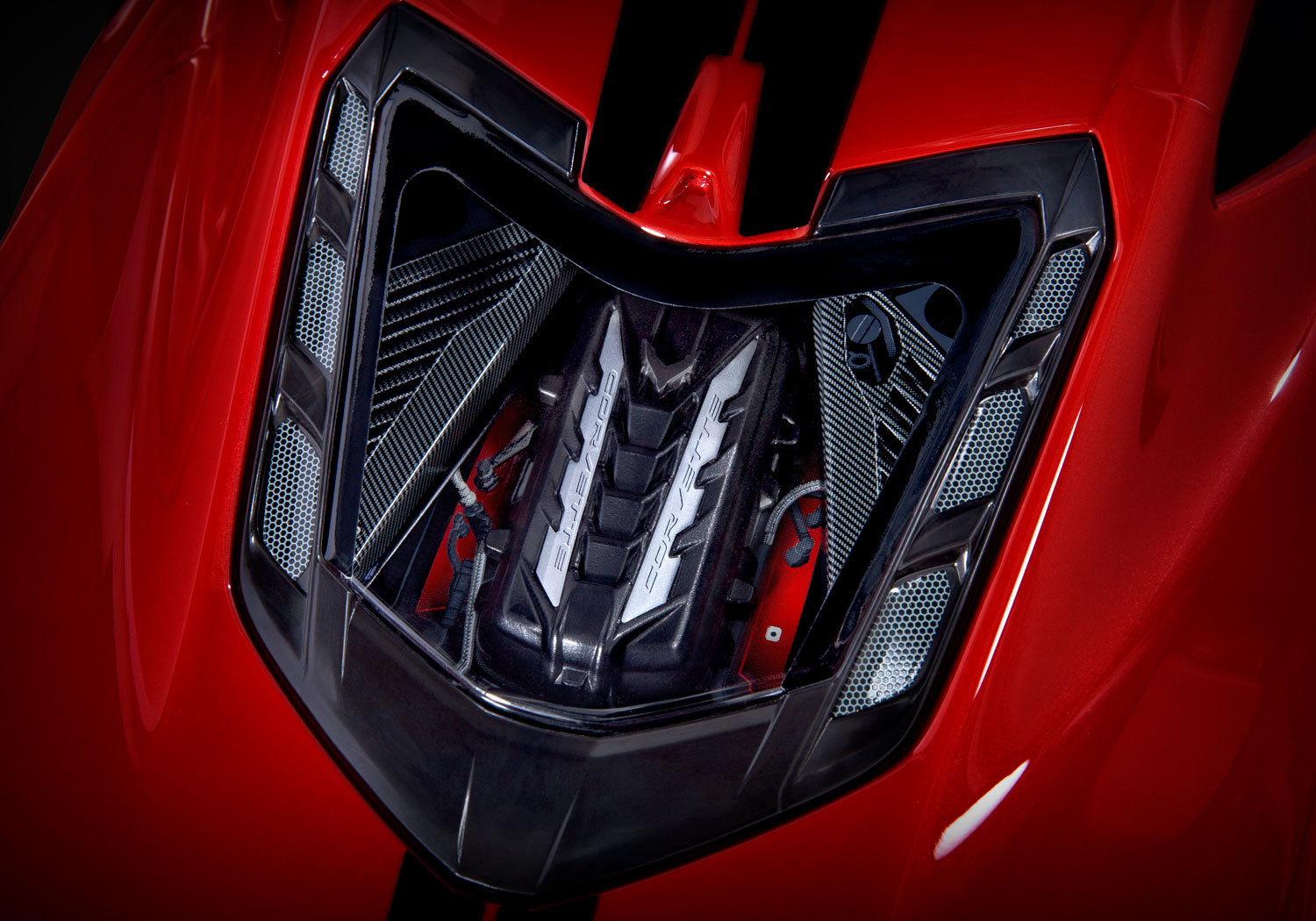 トラクサス 1/10 シボレー CORVTTE レッド RTR 塗装済み完成品