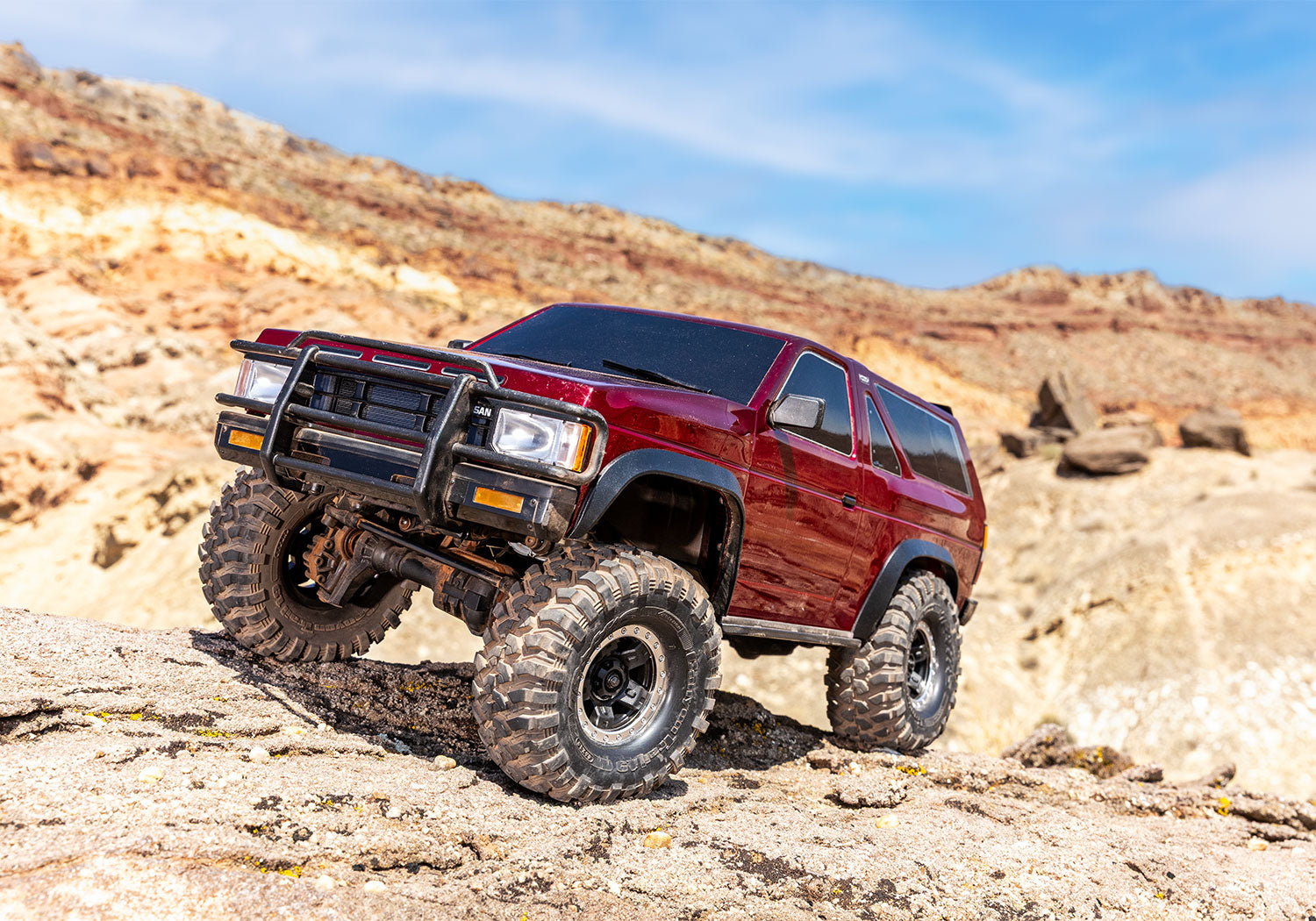 【新製品！10月中旬～下旬入荷予定】【　トラクサスリンク モジュール 6511 付属　】トラクサス　TRX-4 日産 パスファインダー　クリップレスボディ 　RTR　テラノ　 110056-4