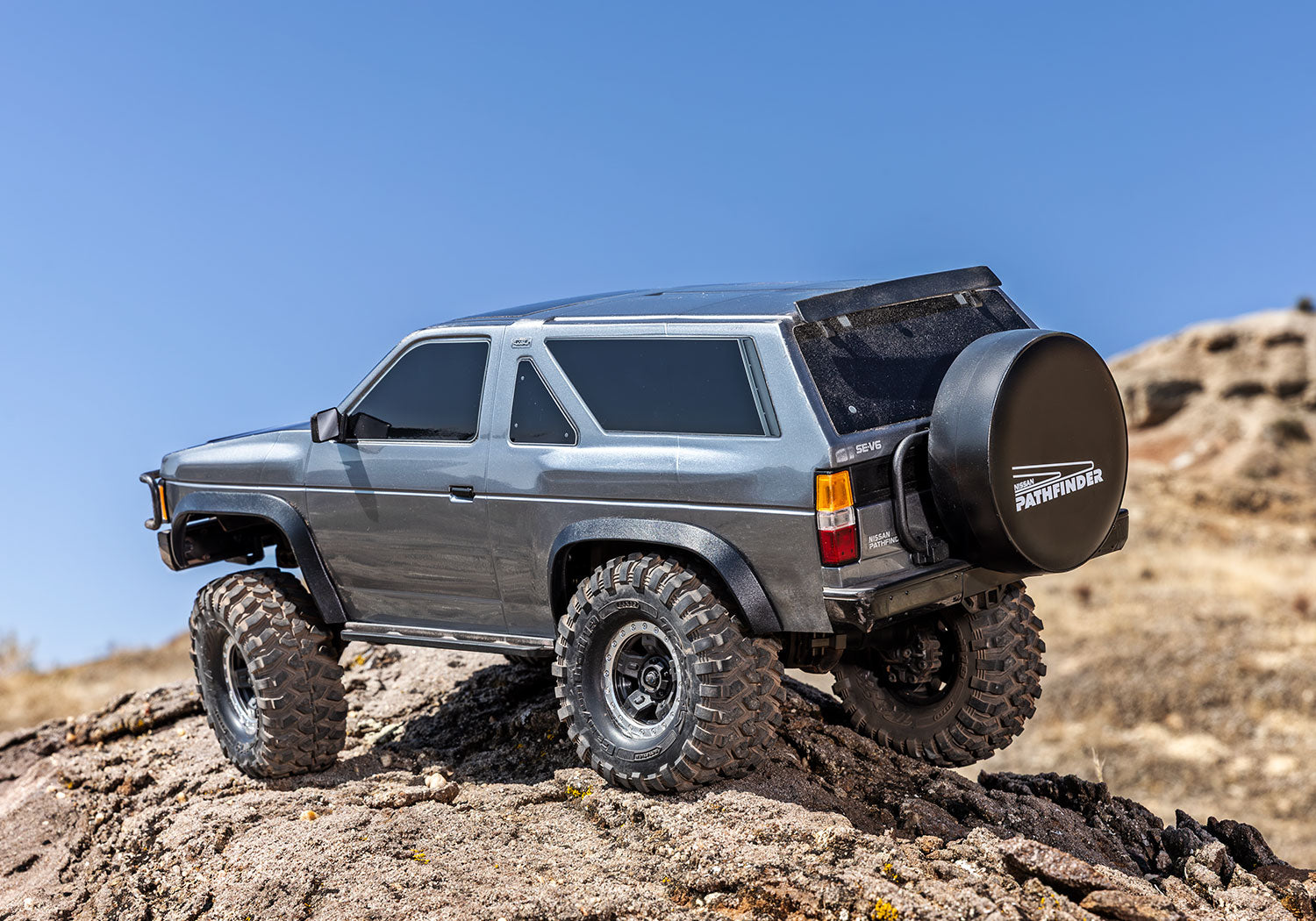 【新製品！10月中旬～下旬入荷予定】【　トラクサスリンク モジュール 6511 付属　】トラクサス　TRX-4 日産 パスファインダー　クリップレスボディ 　RTR　テラノ　 110056-4