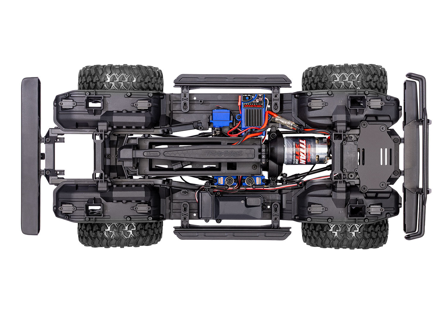 【新製品！10月中旬～下旬入荷予定】【　トラクサスリンク モジュール 6511 付属　】トラクサス　TRX-4 日産 パスファインダー　クリップレスボディ 　RTR　テラノ　 110056-4