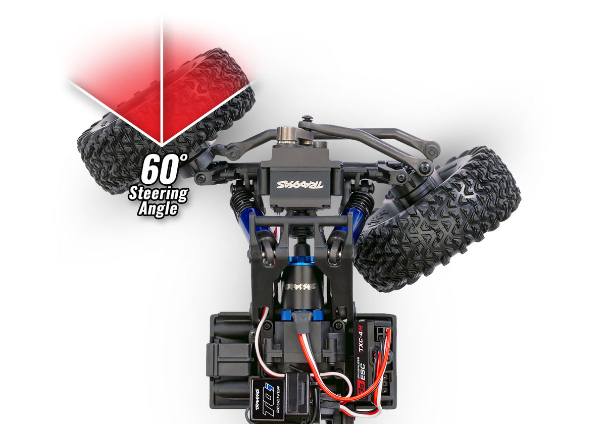 トラクサス　1/18　TXC-4M エクストリーム クローラー　ブラシレスモーター ハイパフォーマンス　LCG TRAXXAS 120074-1