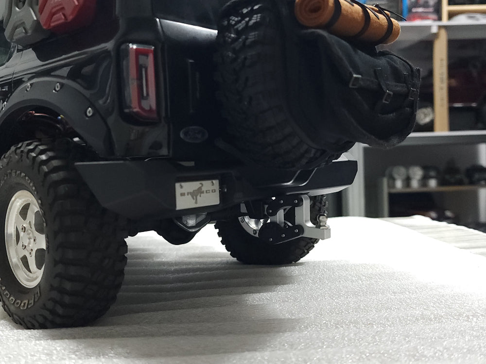 H-TECH RC 1/10スケール アルミメタルヒッチマウント＆ドロップヒッチセット (HTHDS-01)