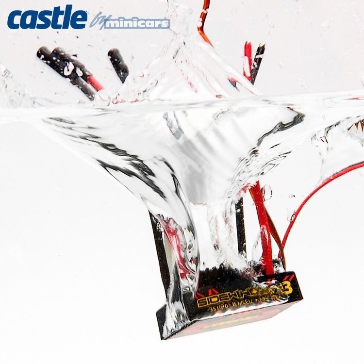 キャッスルクリエーションズ　1/10 RCカー、クローラー用ESC　サイドワインダー 3 スポーツ 防水 　010-0115-00