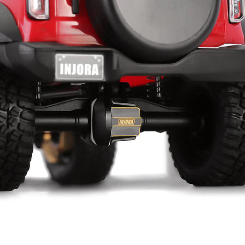 1/18 TRX4M用 真鍮アップグレードパーツ ブラックブラス