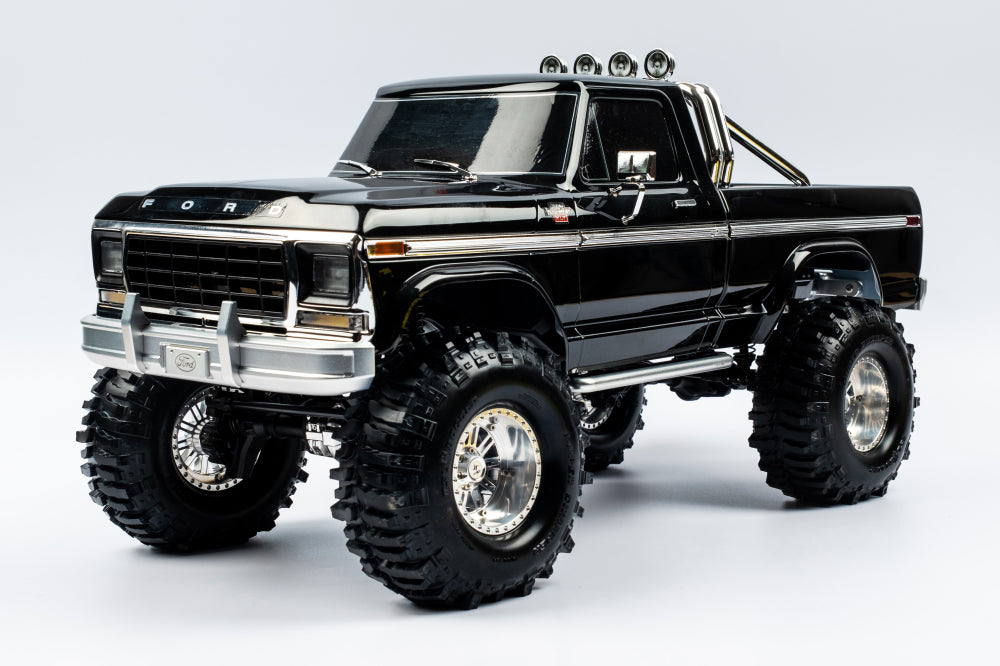 H-TECH Traxxas TRX4 Ford F150 Ranger 92046-4用 CNCアルミフロントバンパー