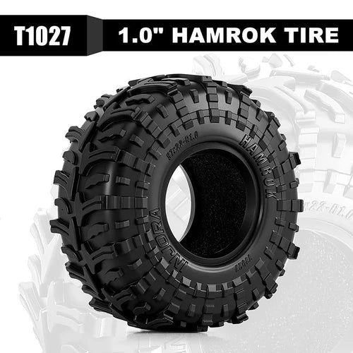 INJORA 1.0" 57*22mm HAMROK タイヤ (T1027)