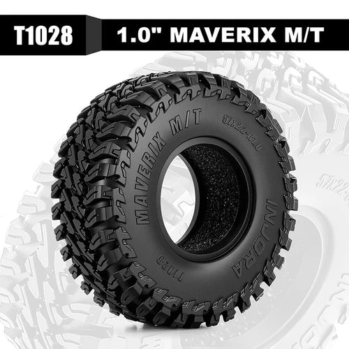 INJORA 1.0" 57*22mm MAVEIX M/T タイヤ (T1028)