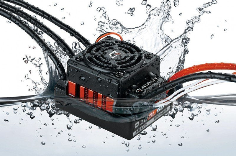 ホビーウィング  クイックラン Hobbywing QUICRUN 防水 10BL60 SL ブラシレス ESC 1/10 RCカー用 30107100