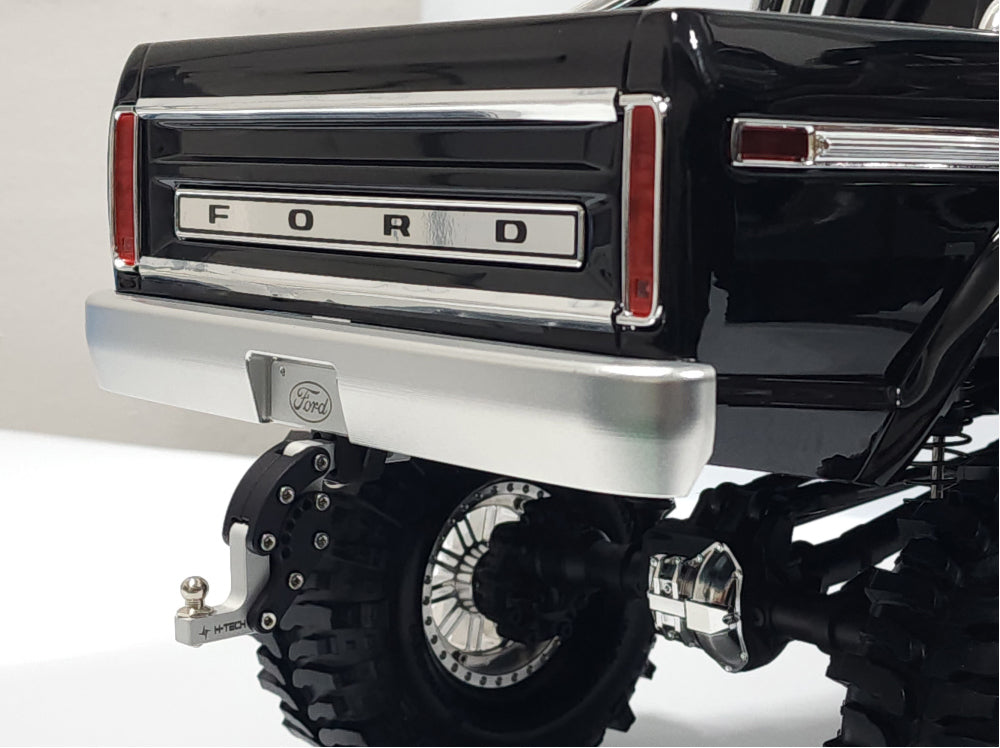 H-TECH Traxxas TRX-4 Ford F150 Ranger 92046-4用 CNCアルミリアバンパー