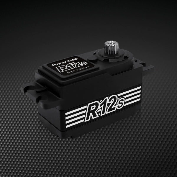 【アウトレット・ケース痛み有り】POWER HD R12S HV プログラミング　メタルギア　高速 ロープロファイル デジタルサーボ