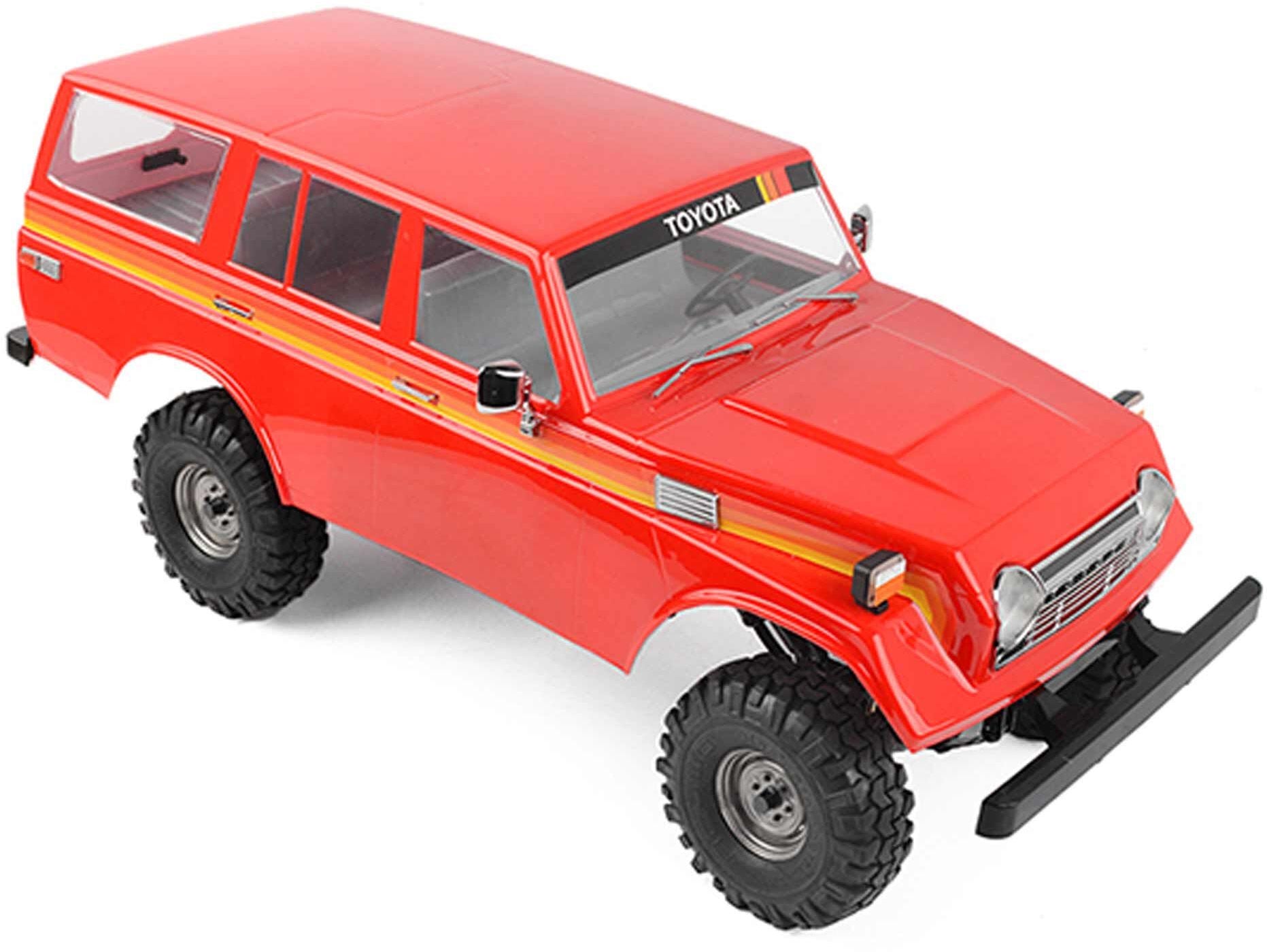 RC 4WD 1/10 TF2 トラックキット、1980 トヨタ FJ55 ボディ、ロングホイールベース