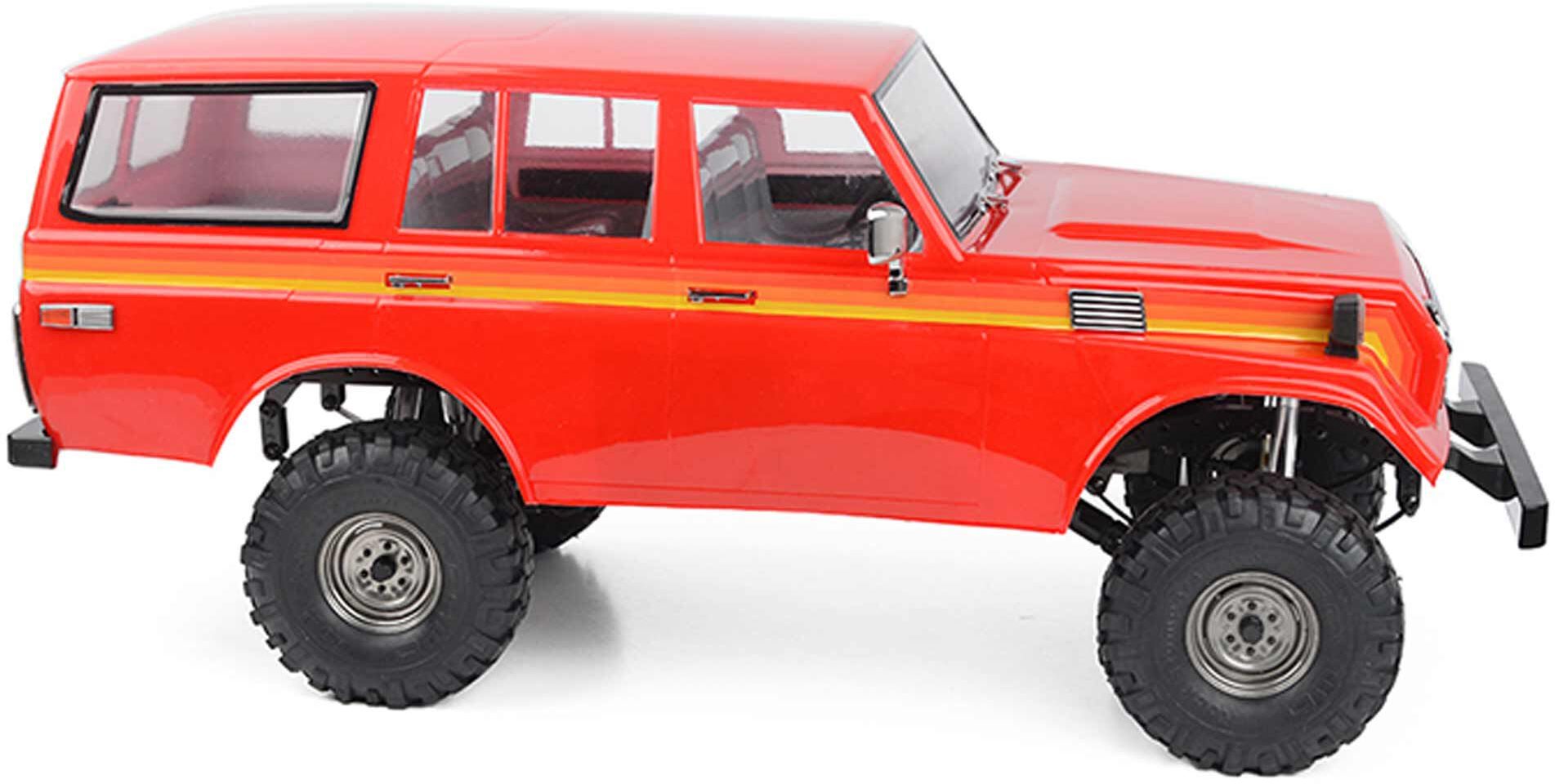 RC 4WD 1/10 TF2 トラックキット、1980 トヨタ FJ55 ボディ、ロングホイールベース