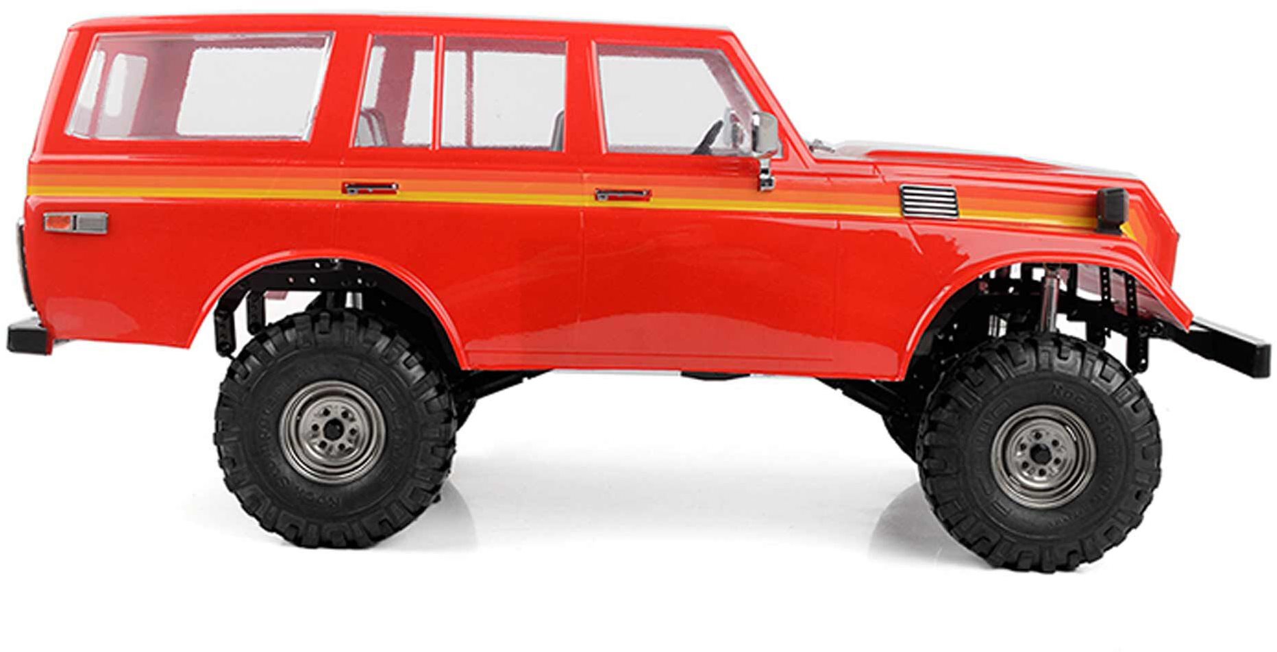 RC 4WD 1/10 TF2 トラックキット、1980 トヨタ FJ55 ボディ、ロングホイールベース