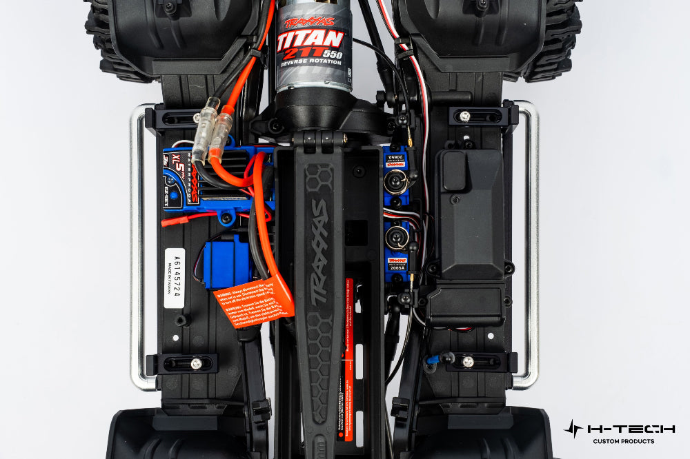 H-TECH 1/10トラクサス TRX4用 アルミメタルサイドステップ HTSS-04各色