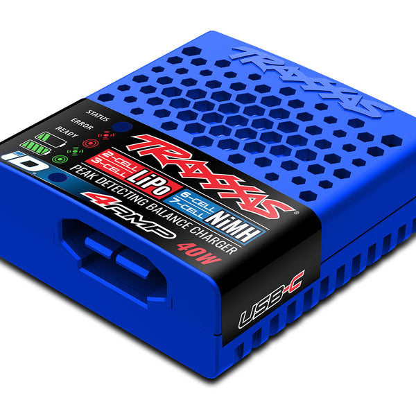 TRAXXAS EZ-Peak PLUS 充電器 トラクサス 充電器 Traxxas EZ Peak Plus NiMH/Lipo Fast Charger With ID- TRA2970