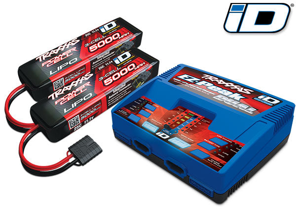 トラクサス リポバッテリー3S (2本)＆充電器セット 1/10～1/6モデル用
