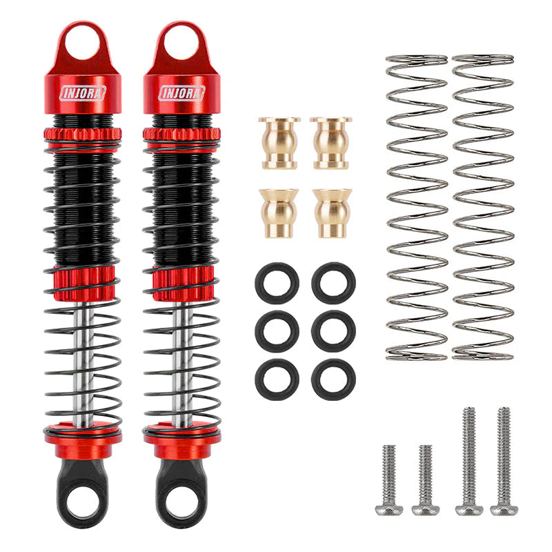 1/18 TRX4M用  サスペンション 59mmロングスレッドオイルショック (2本）　各色
