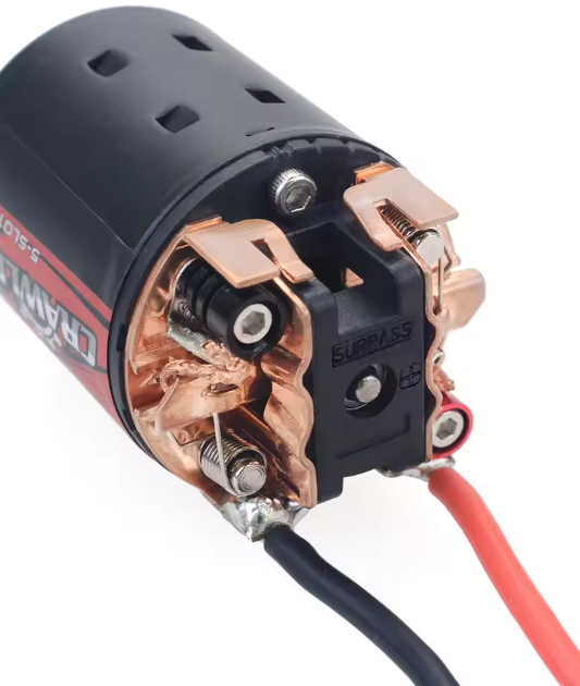 SURPASS HOBBY 550 ブラシ付きモーター 5 スロット 10T　 1/10　RC カー Traxxas SCX10 クライミングクローラーカーパーツ用