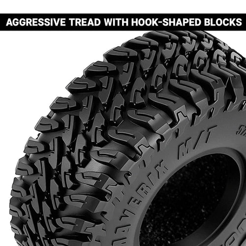 INJORA 1.0" 57*22mm MAVEIX M/T タイヤ (T1028)