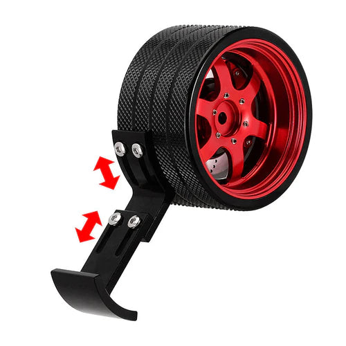 TRX4M TRX4 TRX6 Slash Summit用  アルミ製片手操作ステアリングホイール TQIトランスミッター RX4-14(各色)