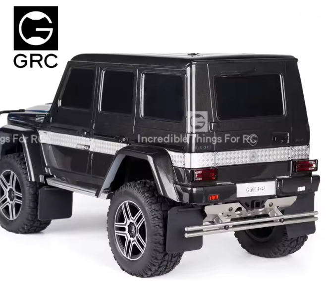 GRC 1/10 rcクローラー、TRX6 G63 用　泥よけ　マッドフラップ (ステンレス鋼ブラケット付き)　G145D