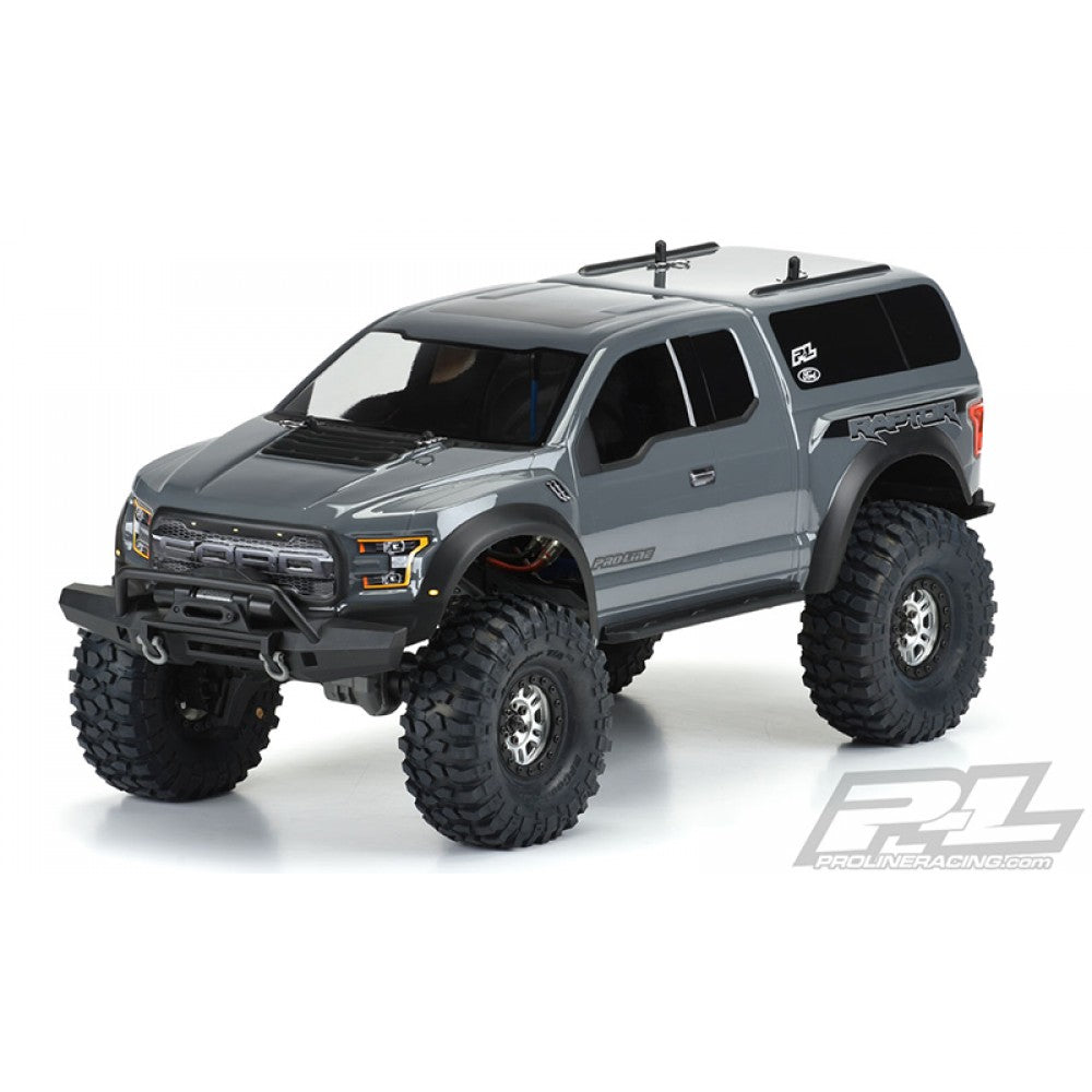 プロライン 2017 Ford® F-150 Raptor クリアボディ（12.8インチホイールベース、Traxxas TRX-4用　SCX10）　3509-00 - RCTRAIL
