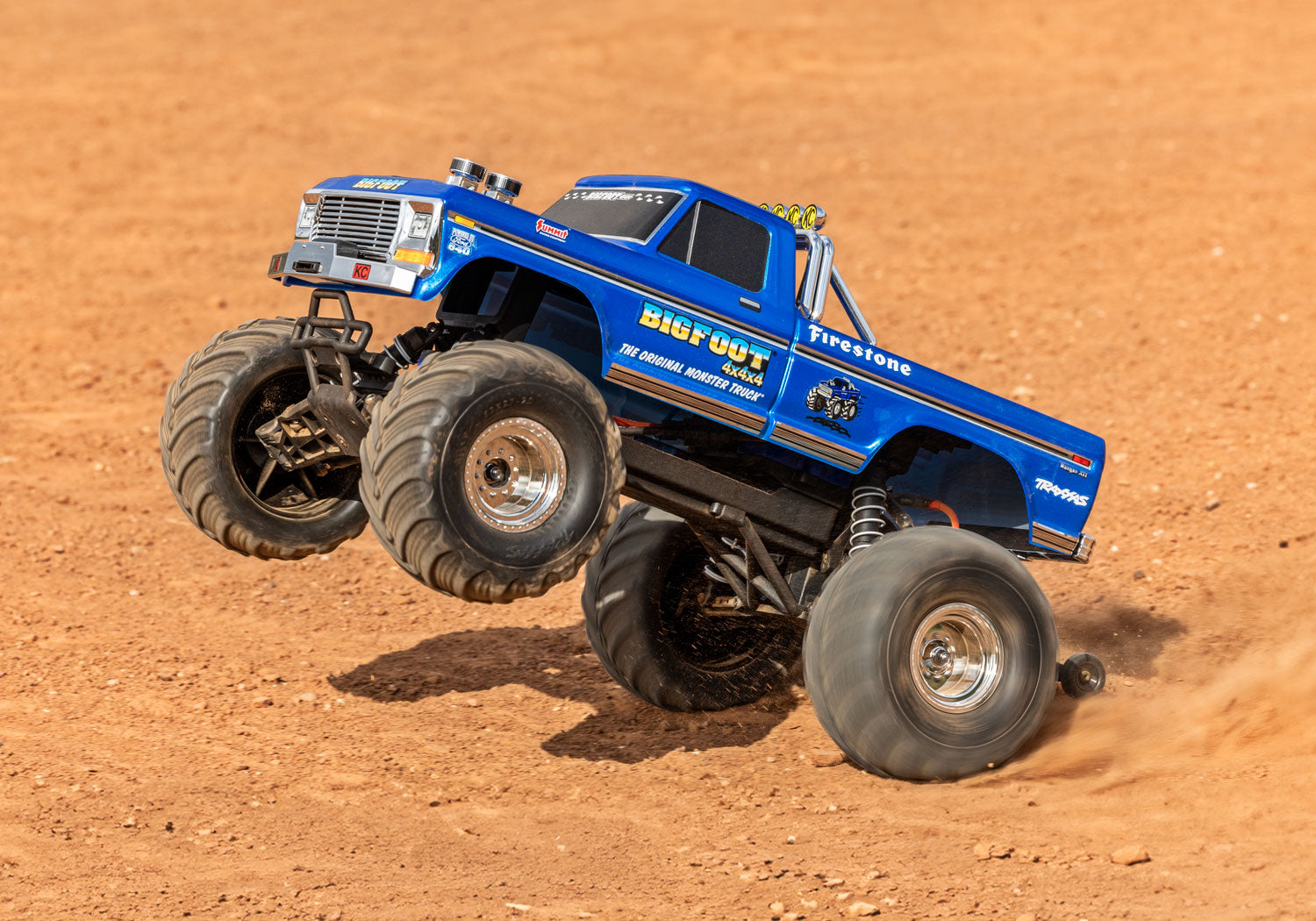トラクサス ビッグフット 2WD XL-5 充電器、バッテリー付き 36234-8
