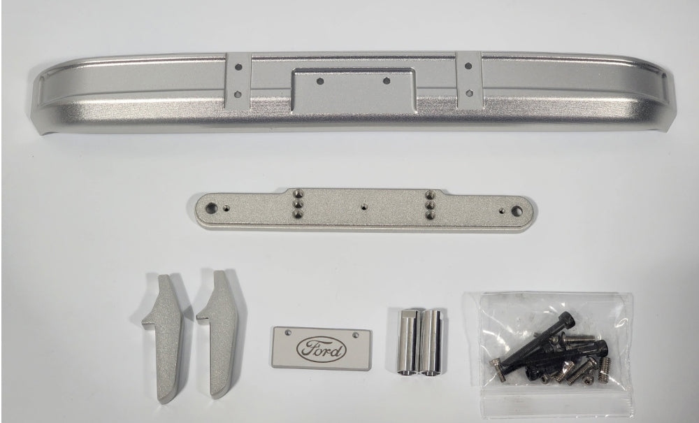 H-TECH Traxxas TRX4 Ford F150 Ranger 92046-4用 CNCアルミフロントバンパー