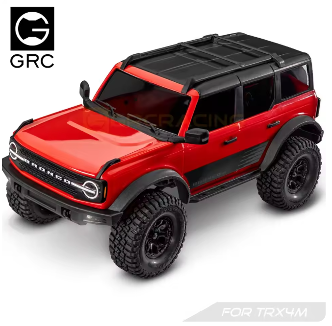 GRC Traxxas TRX-4M ブロンコ用　ステンレススチール装飾シート　G179C各色