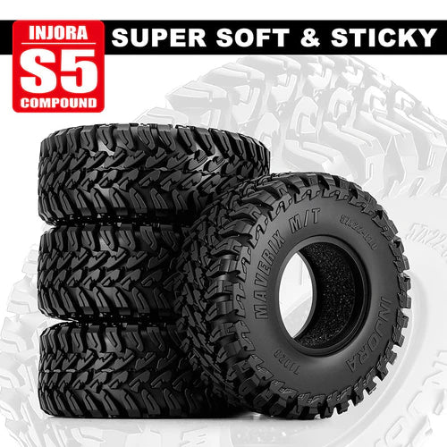 INJORA 1.0" 57*22mm MAVEIX M/T タイヤ (T1028)