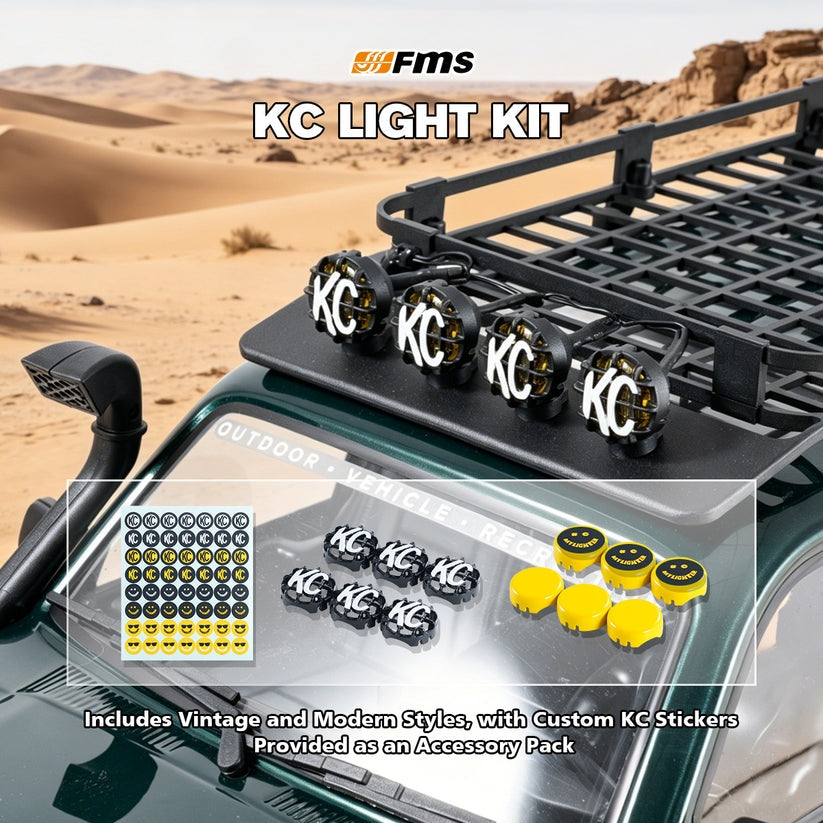 FMS 1/10 FCX10 OVR LC80 RS ブラシレス トヨタ ランドクルーザー80  ランクル80　