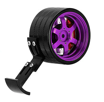 TRX4M TRX4 TRX6 Slash Summit用  アルミ製片手操作ステアリングホイール TQIトランスミッター RX4-14(各色)