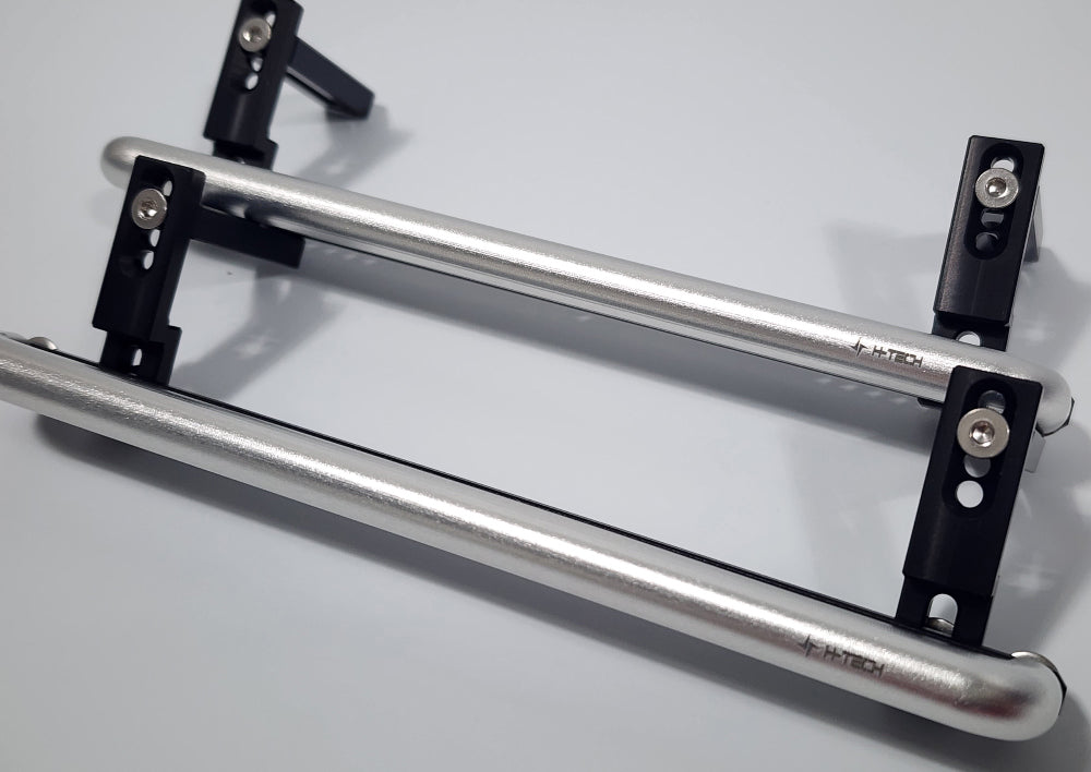 H-TECH 1/10トラクサス TRX4用 アルミメタルサイドステップ HTSS-04各色