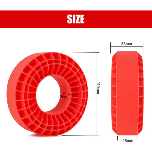 INJORA シリコンゴムインサート 1.9インチ 118-122mm(外径4.75インチ)タイヤ用 (1906)