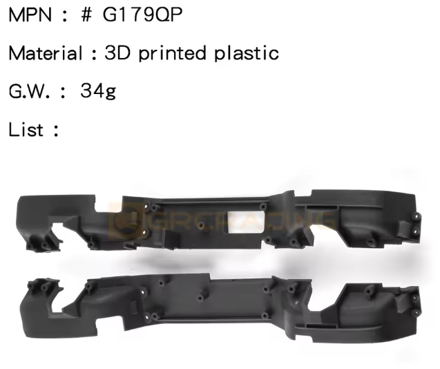 GRC  Traxxas TRX-4M Bronco用 3Dプリント フェンダー　G179QP - RCTRAIL